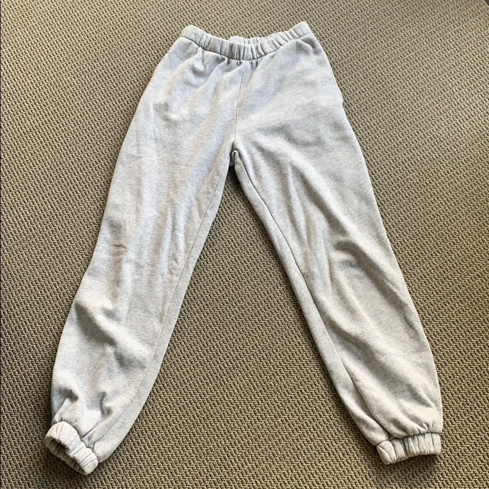 Brandy Melville light grey sweatpants